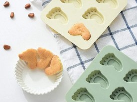 Molde silicona 6 piecitos grandes